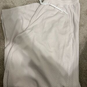 Free People Mesh Cream Athletic pants with Drawstring